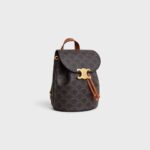 CELINE BACKPACK CELINE BONNIE IN Triomphe Canvas and calfskin - Image 2