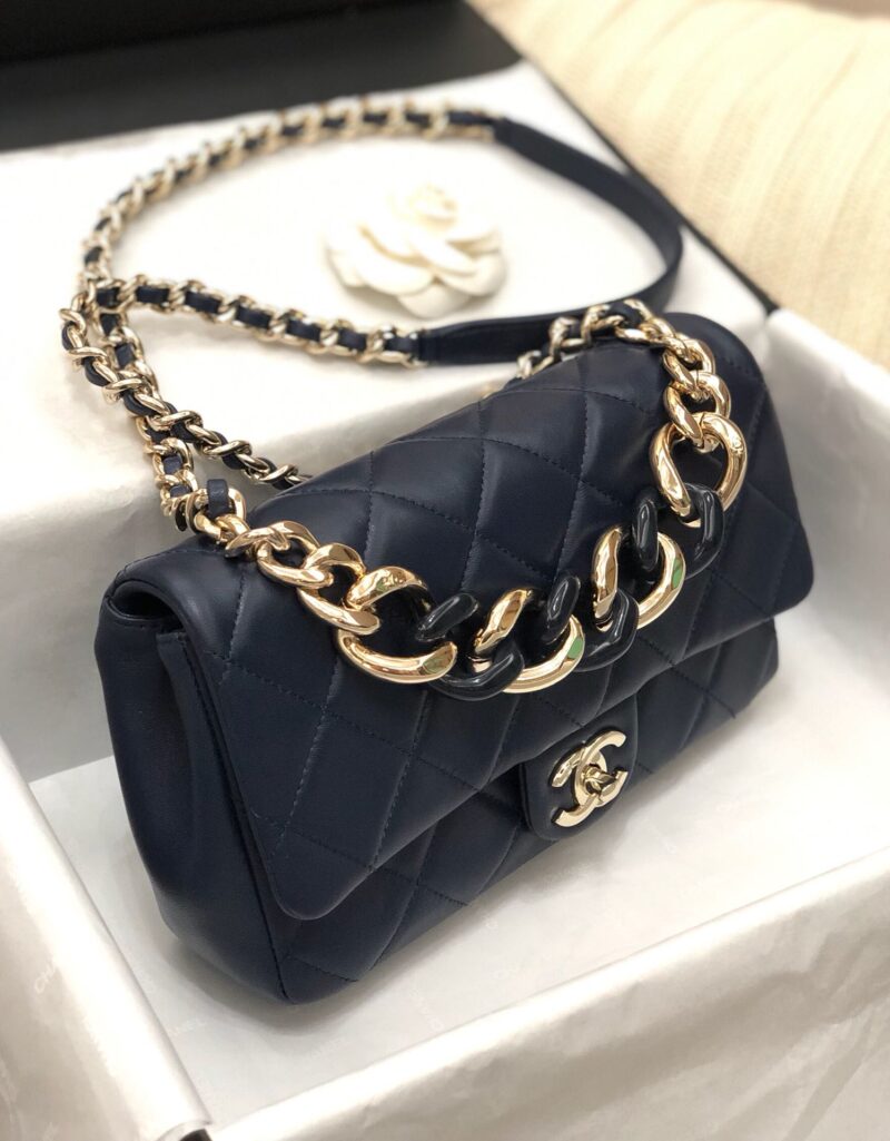 Ch@nel Cruise Flap Bag-16*24*6CM - Image 4