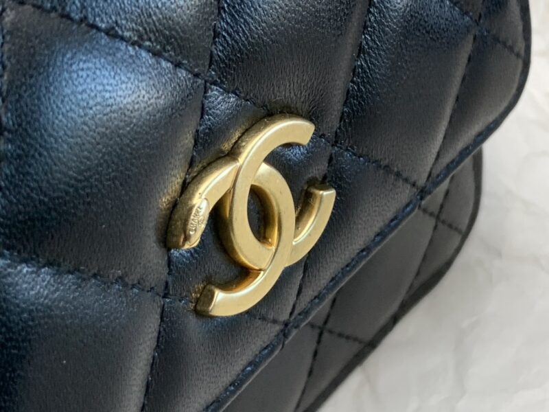 Ch@nel Flap Bag-9.5*12.5*3.5CM - Image 4