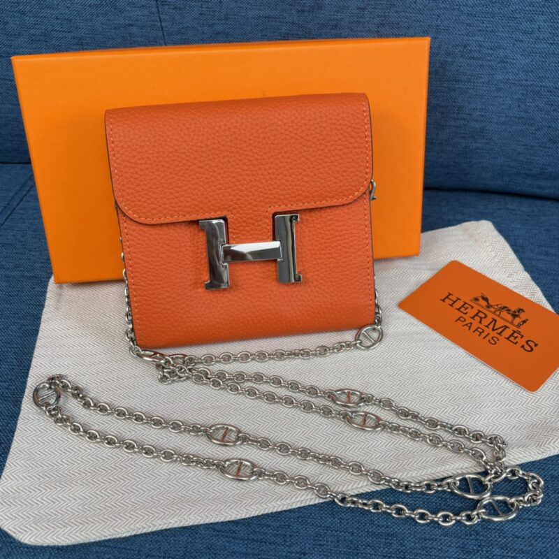 Hermes Constance Togo Leather-13*11.8CM - Image 6