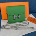 Hermes Constance Togo Leather-13*11.8CM - Image 9