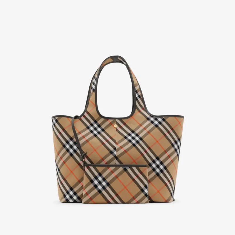 BURBERRY Medium Check Tote - Image 3