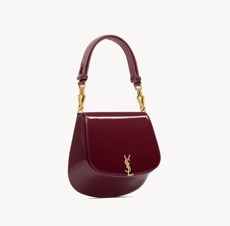YSL voltaire top handle in patent leather - Image 2