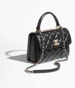 CHANEL Flap Bag With Top Handle - Image 2