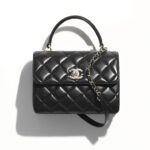 CHANEL Flap Bag With Top Handle