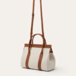 LORO PIANA Loom bag L25 Cotton&Calfskin - Image 2
