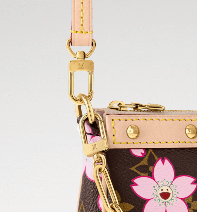 LOUIS VUITTON MURAKAMI LV × TM POCHETTE ACCESSORY M13666 (22*13*4cm) - Image 3