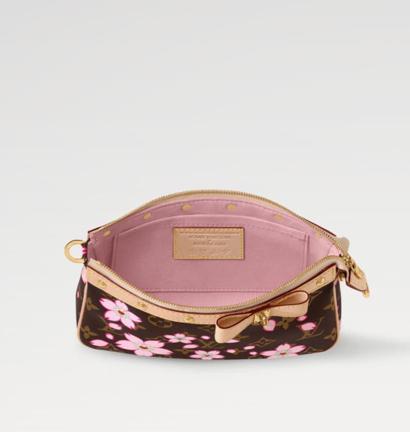 LOUIS VUITTON MURAKAMI LV × TM POCHETTE ACCESSORY M13666 (22*13*4cm) - Image 4