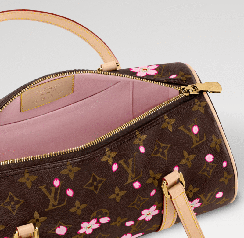 LOUIS VUITTON MURAKAMI LV X TAKASHI MURAKAMI PAPILLON CHERRY BLOSSOM M13097 (27*13*11cm) - Image 4