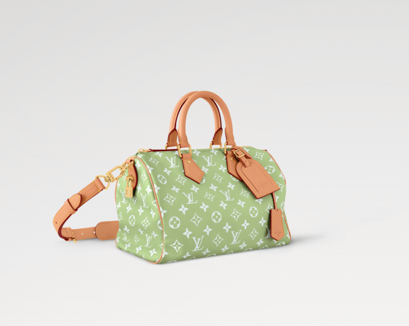 LOUIS VUITTON SPEEDY P9 BANDOULIÈRE 30 M14064 (32*22.5*18cm) Lime - Image 3