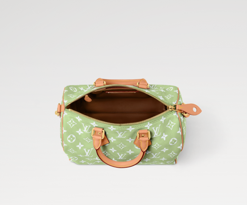 LOUIS VUITTON SPEEDY P9 BANDOULIÈRE 30 M14064 (32*22.5*18cm) Lime - Image 4