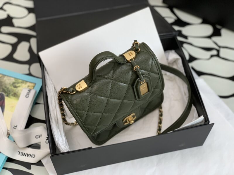 Ch@nel Flap Bag-17*20.5*6CM - Image 2