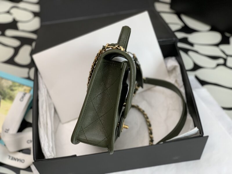 Ch@nel Flap Bag-17*20.5*6CM - Image 6