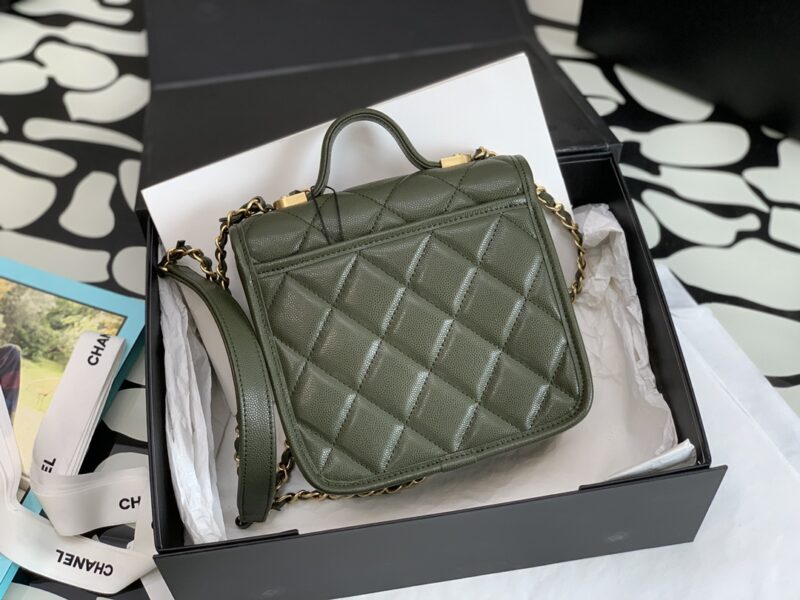 Ch@nel Flap Bag-17*20.5*6CM - Image 9