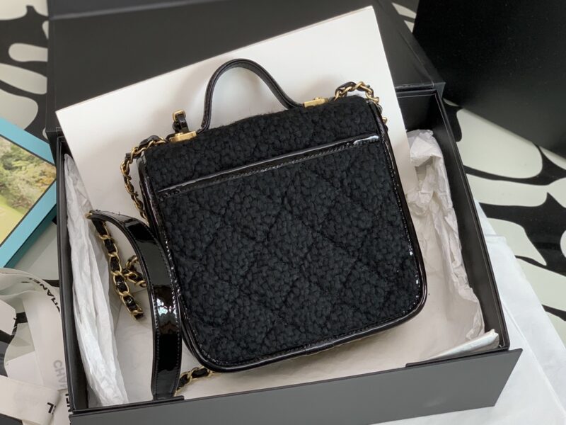 Ch@nel Flap Bag-17*20.5*6CM - Image 7