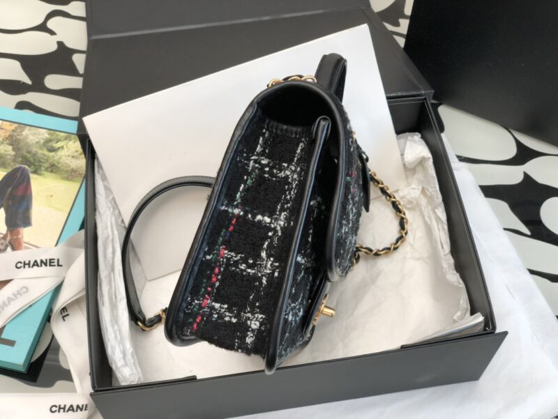 Ch@nel Flap Bag-25*21*7CM - Image 4