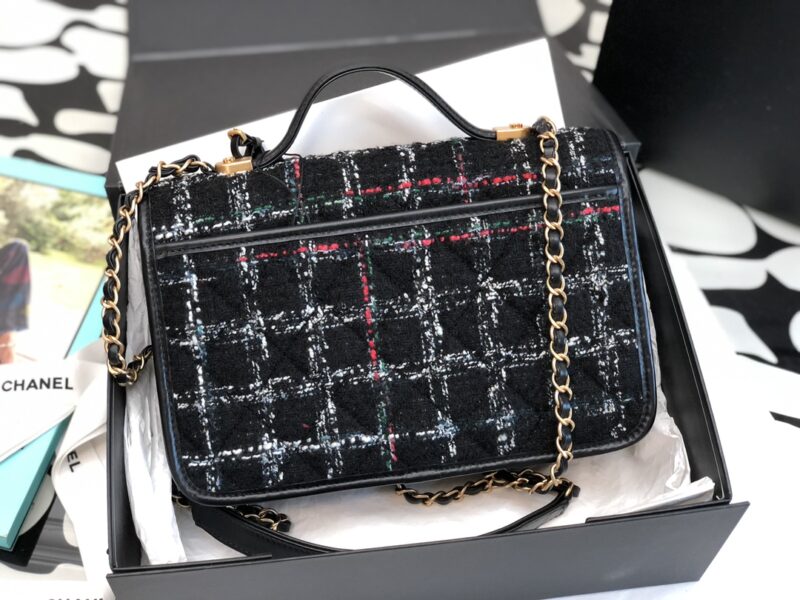 Ch@nel Flap Bag-25*21*7CM - Image 7