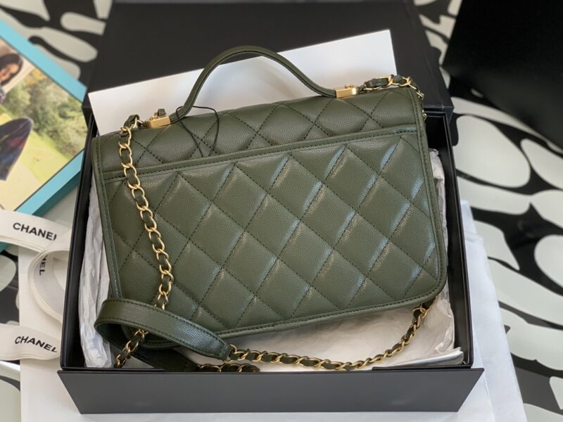 Ch@nel Flap Bag-25*21*7CM - Image 8