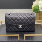 Ch@nel Flap Bag-Caviar-23CM