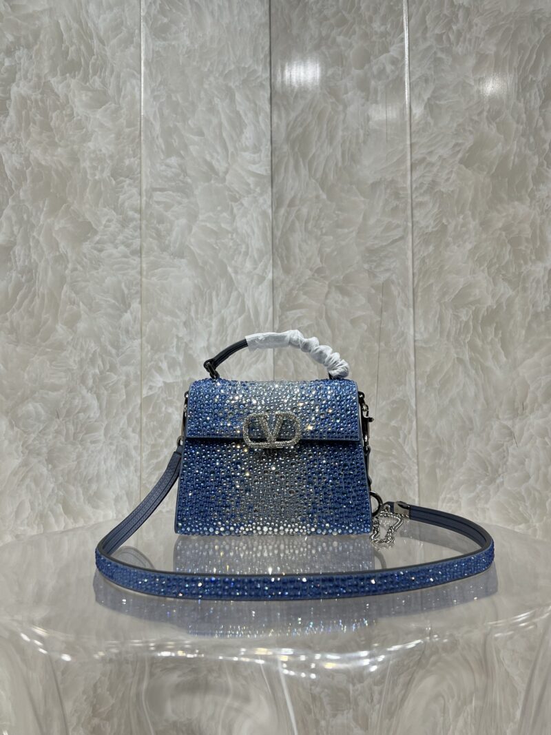 Valentino Vlogo Signature Chain Bag-19*13*9CM - Image 3