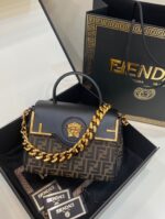 Fendace Versace by Fendi Bag-25*15*22CM - Image 3