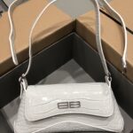 Balenciag XX Flap Bag Crocodile Embossed-27*4.8*15.5CM