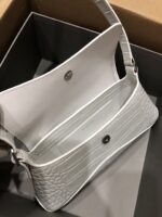 Balenciag XX Flap Bag Crocodile Embossed-27*4.8*15.5CM - Image 7