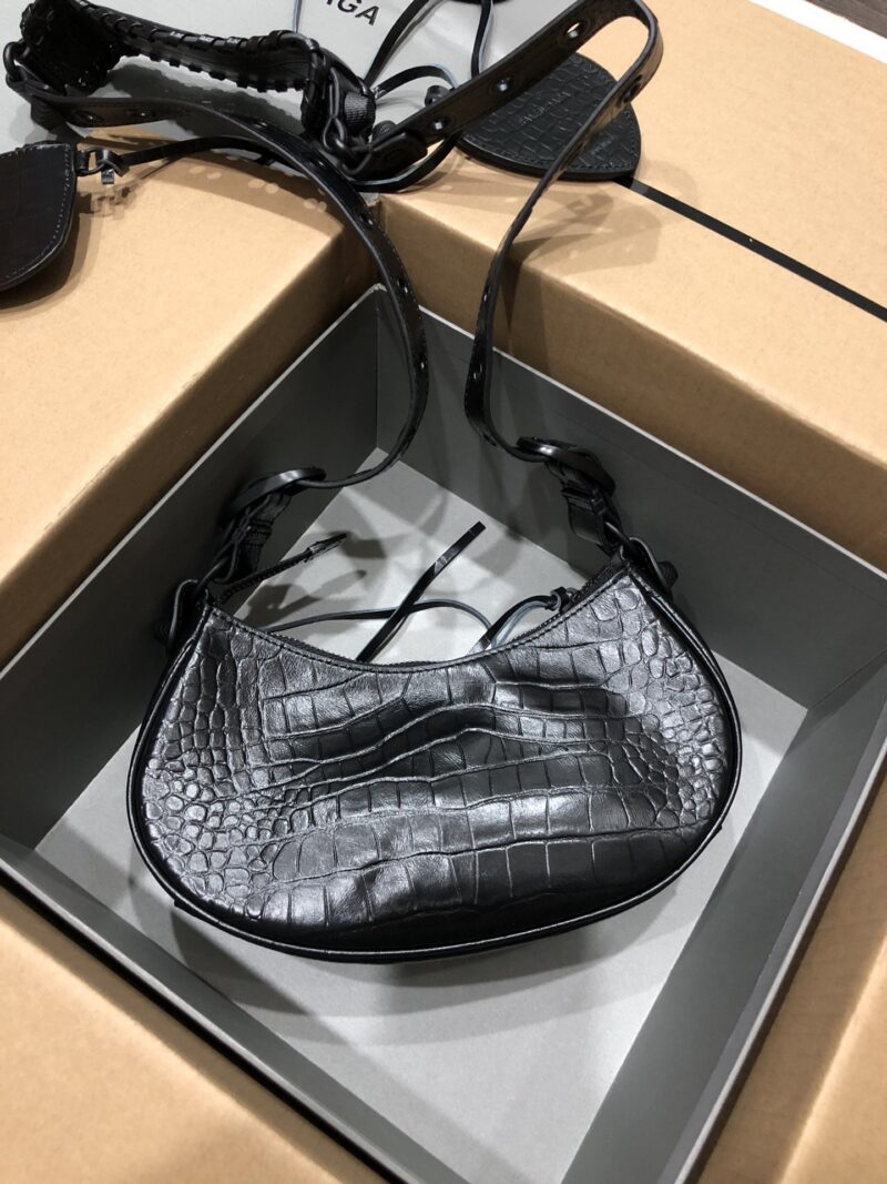 Balenciag Le Cagole Handbags-Crocodile-26*16*10CM - Image 4
