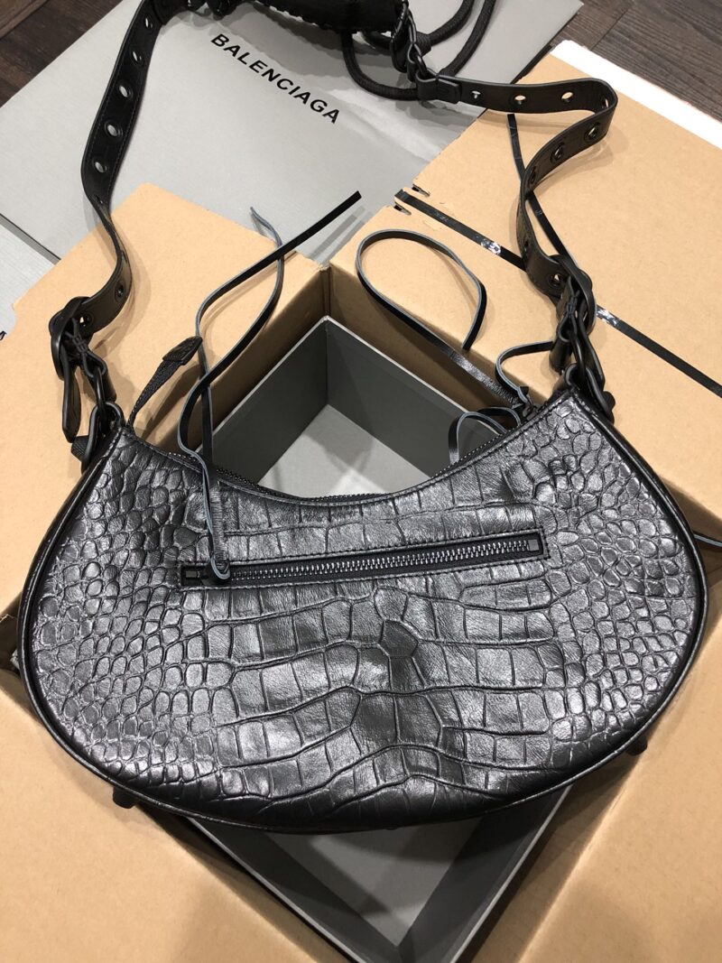 Balenciag Le Cagole Handbags-Crocodile-33*16*8CM - Image 6