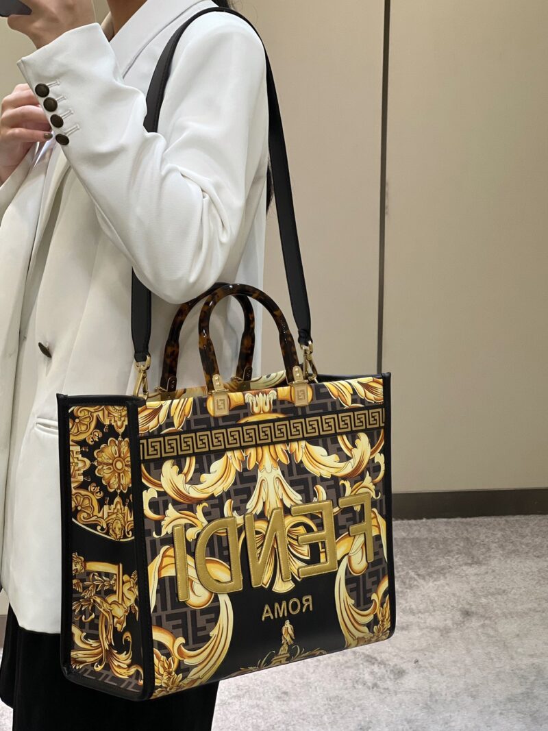 Fendi & Versace Tote-36*17*31CM - Image 11