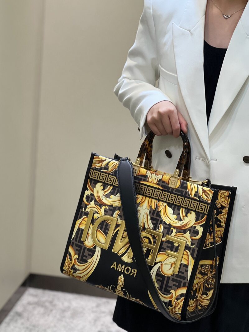 Fendi & Versace Tote-36*17*31CM - Image 13