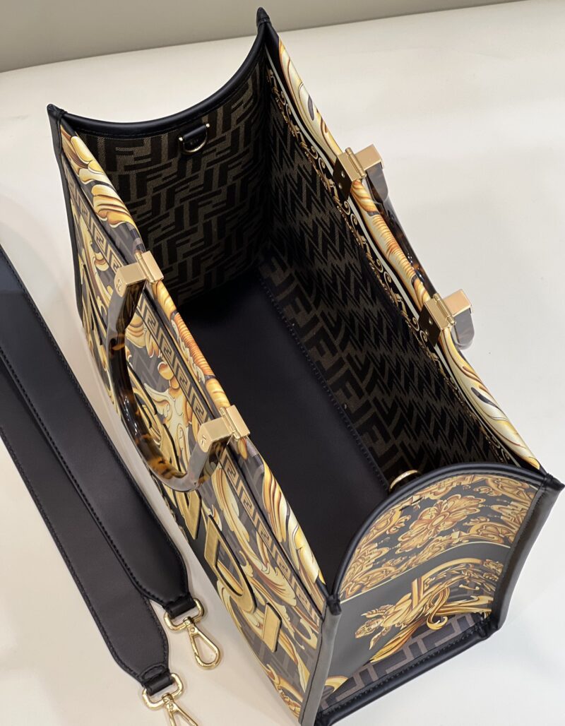 Fendi & Versace Tote-36*17*31CM - Image 7