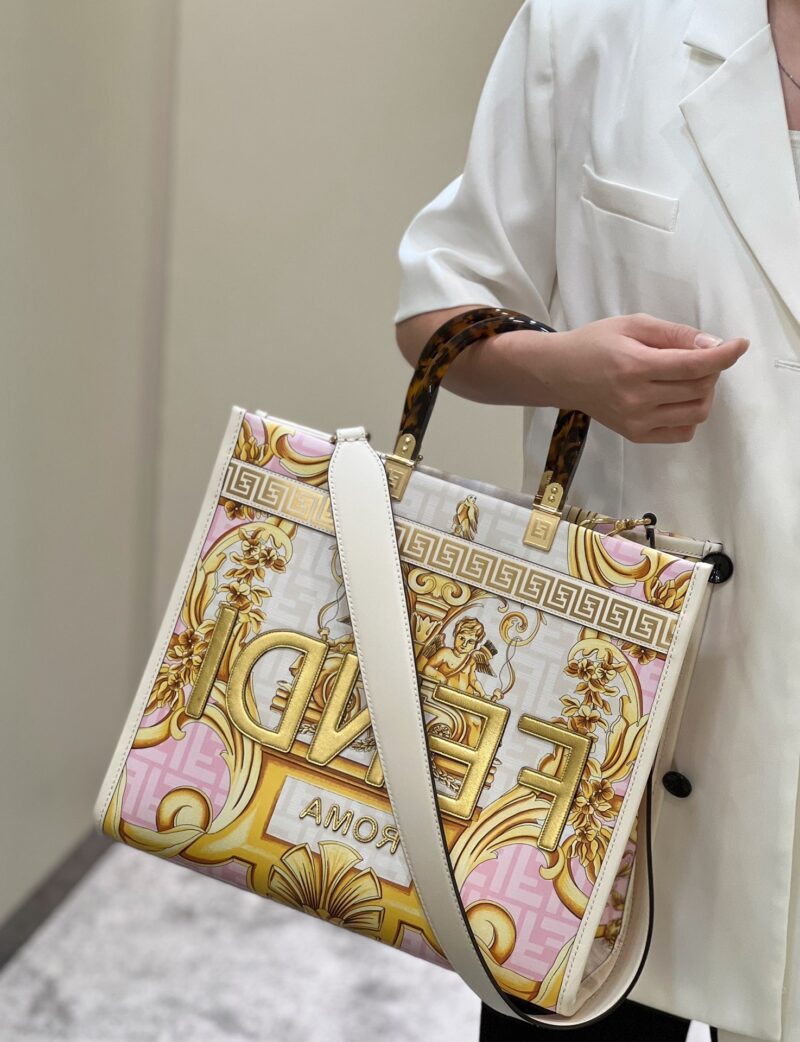 Fendi & Versace Tote-36*17*31CM - Image 2