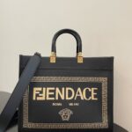 Fendi & Versace Tote-36*17*31CM
