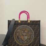 Fendi & Versace Tote-36*17*31CM