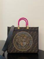Fendi & Versace Tote-36*17*31CM