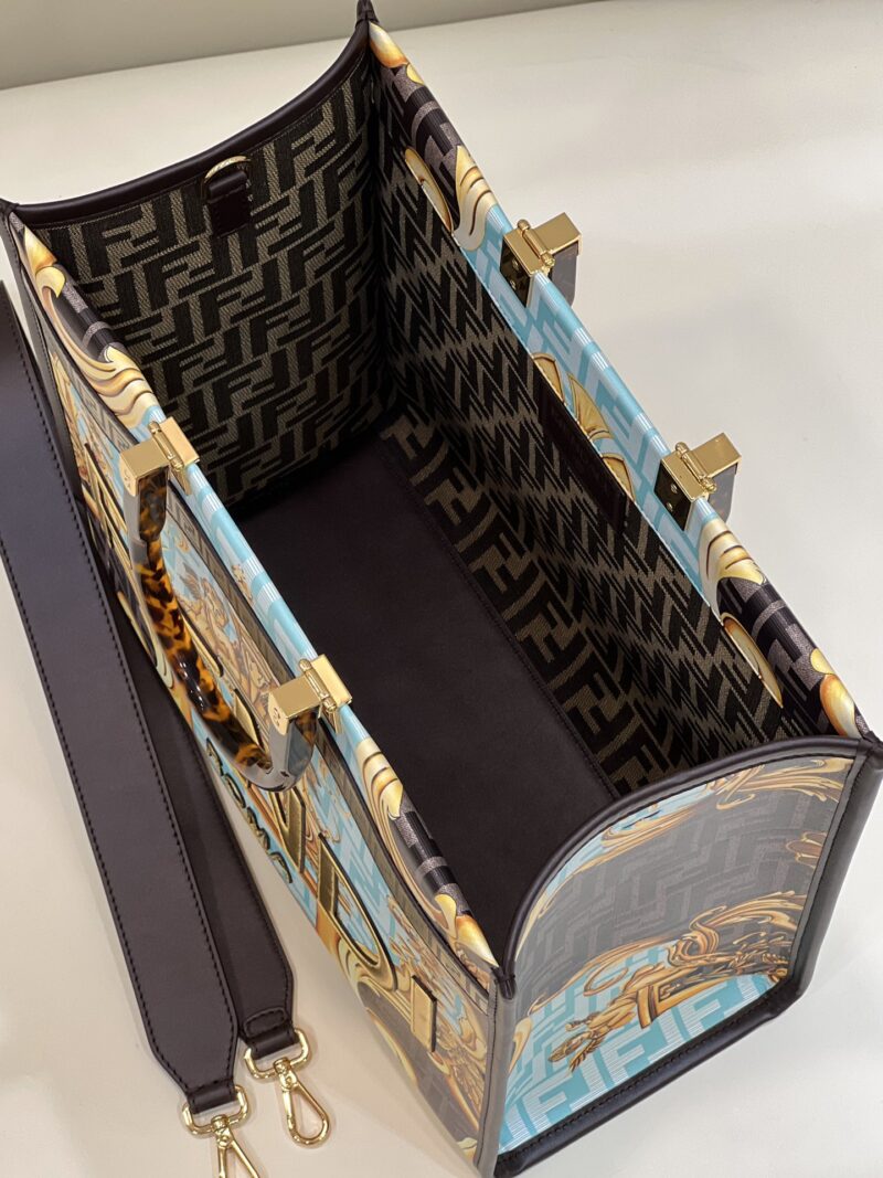 Fendi & Versace Tote-36*17*31CM - Image 3