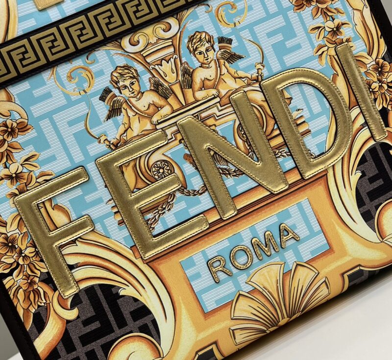 Fendi & Versace Tote-36*17*31CM - Image 6