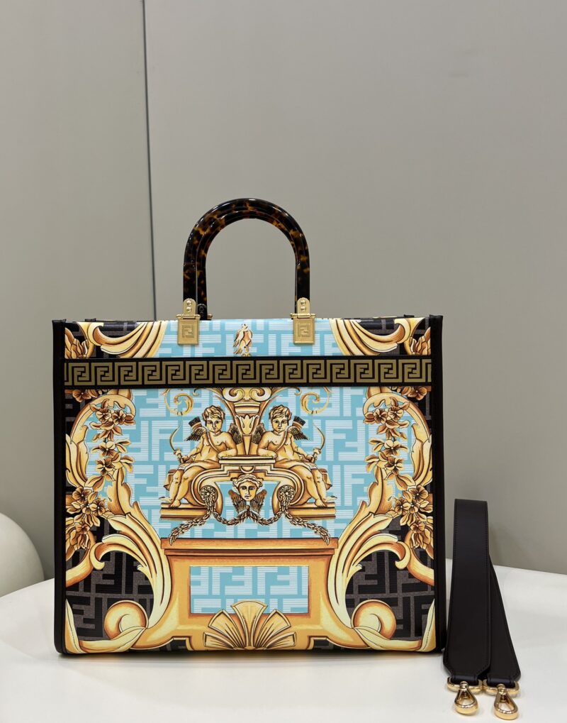 Fendi & Versace Tote-36*17*31CM - Image 8