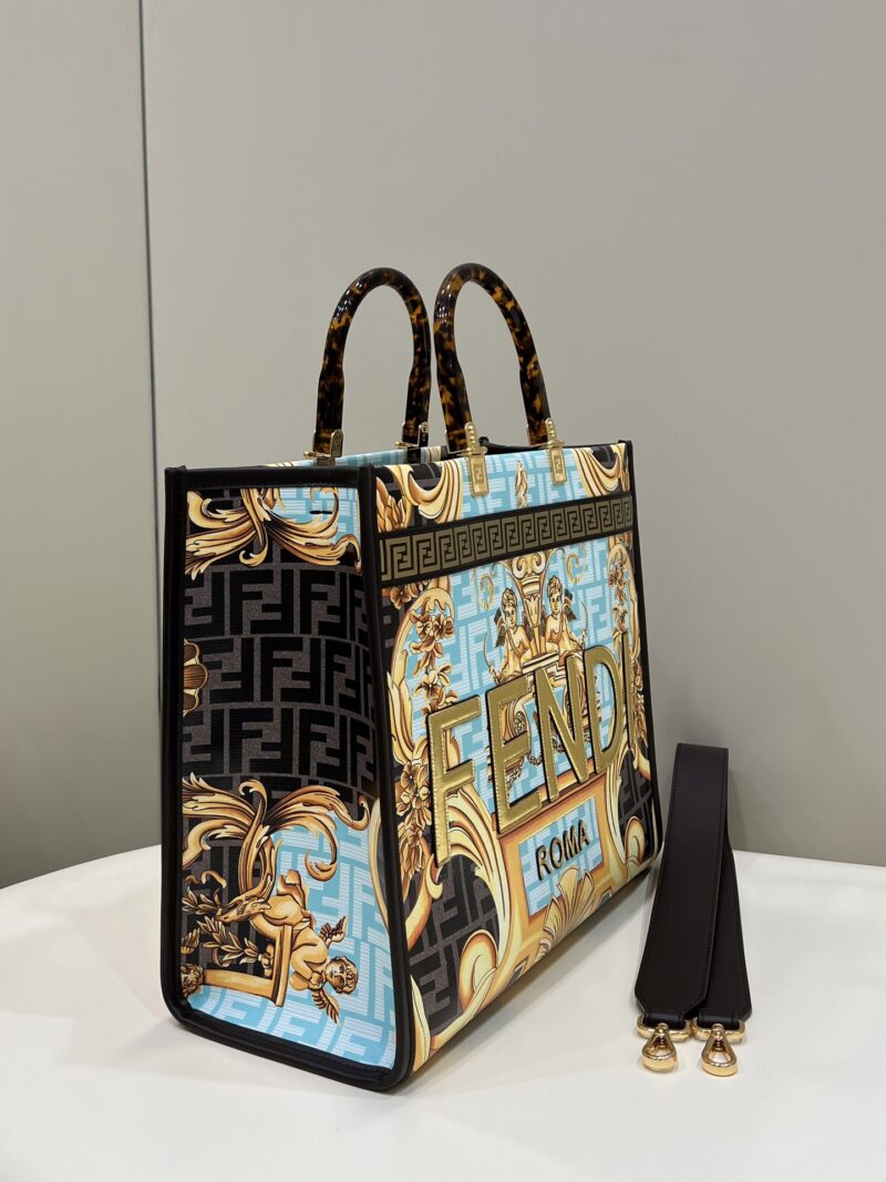 Fendi & Versace Tote-36*17*31CM - Image 9