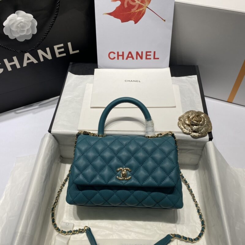 Ch@nel Coco Handlebag-23CM - Image 6