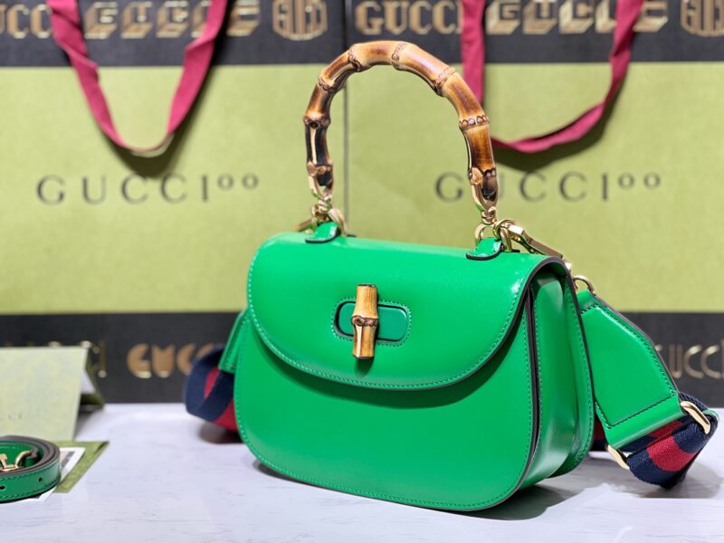 Gucci Bamboo Handbag-211*15*7CM - Image 2