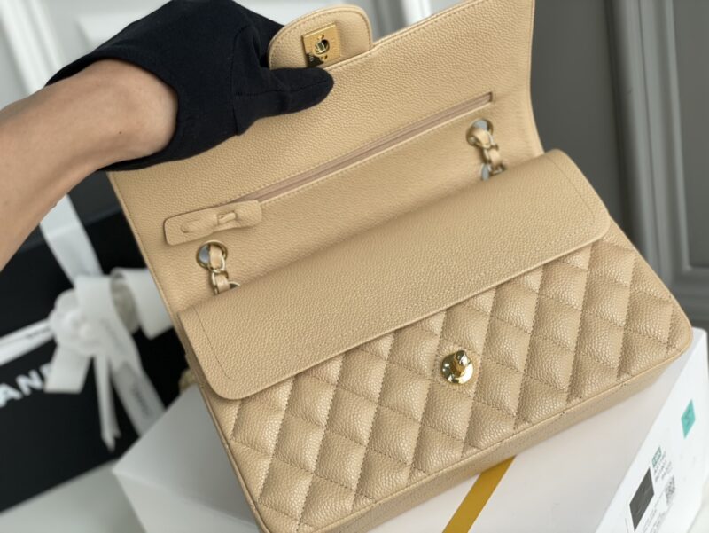 Ch@nel Flap Bag-Caviar Leather-25CM - Image 7