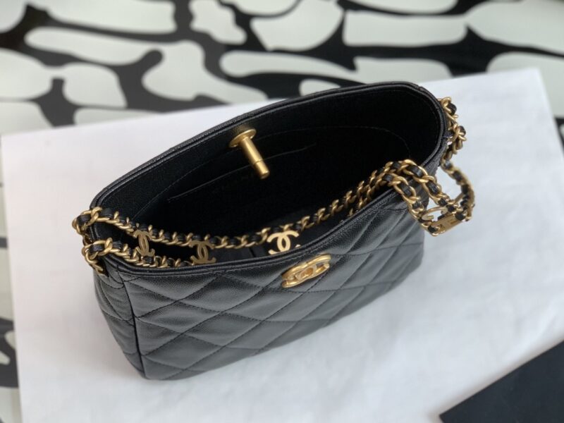 Ch@nel Hobo Bag-19x16x8CM - Image 8