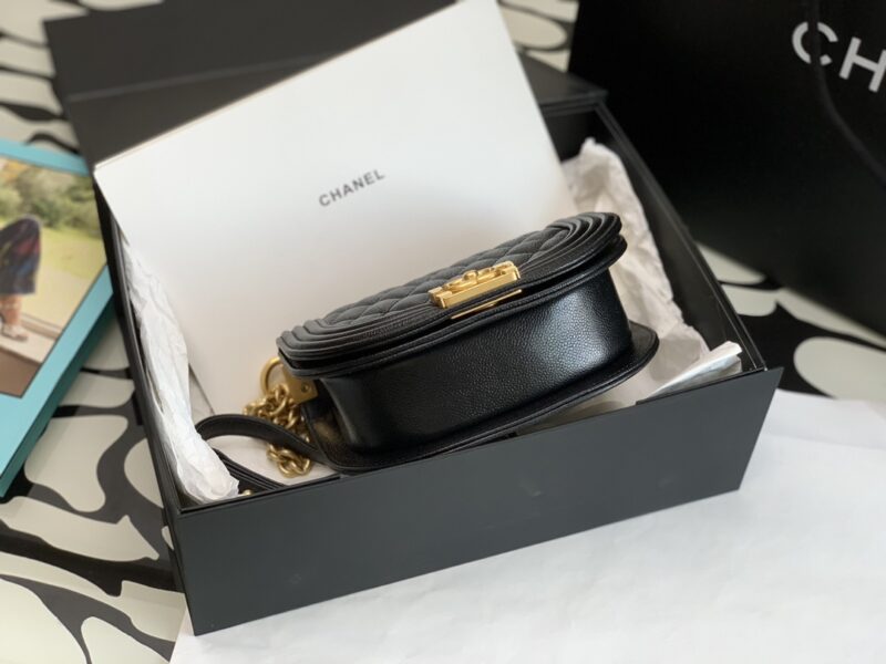 Ch@nel Boy Bag-18*12.5*6CM - Image 6