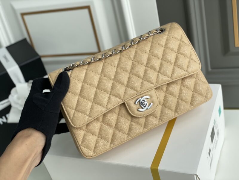 Ch@nel Flap Bag-Caviar Leather-25CM - Image 2