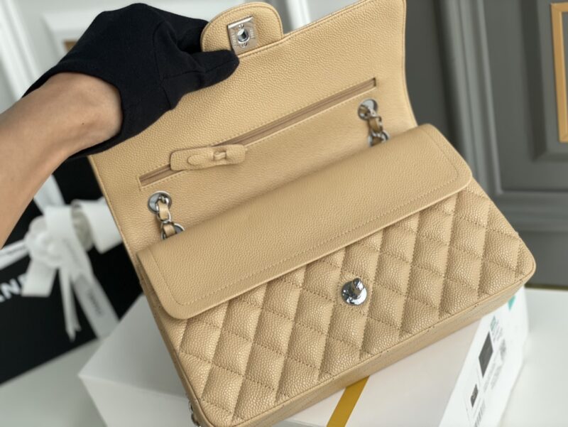 Ch@nel Flap Bag-Caviar Leather-25CM - Image 8