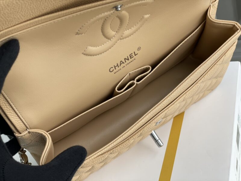 Ch@nel Flap Bag-Caviar Leather-25CM - Image 7