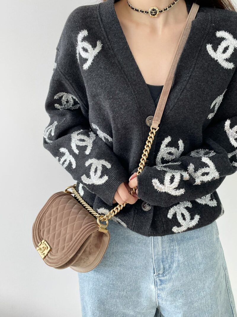 Ch@nel Boy Bag-18*12.5*6CM - Image 11