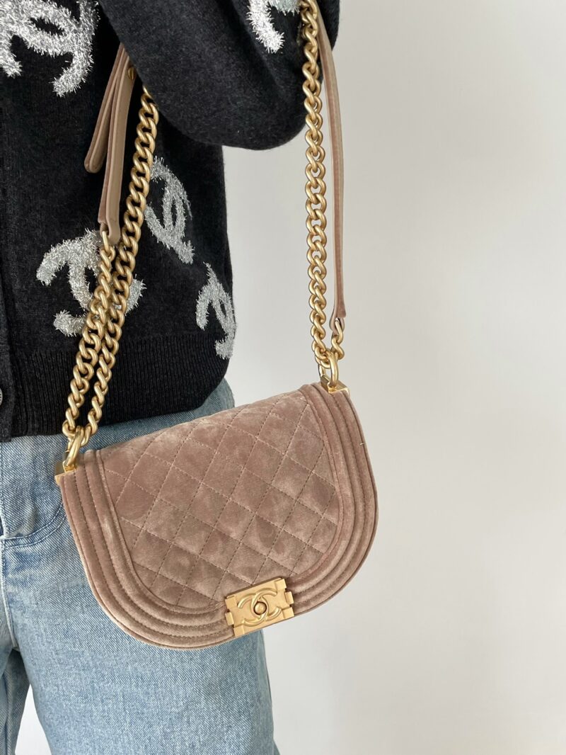 Ch@nel Boy Bag-18*12.5*6CM - Image 13